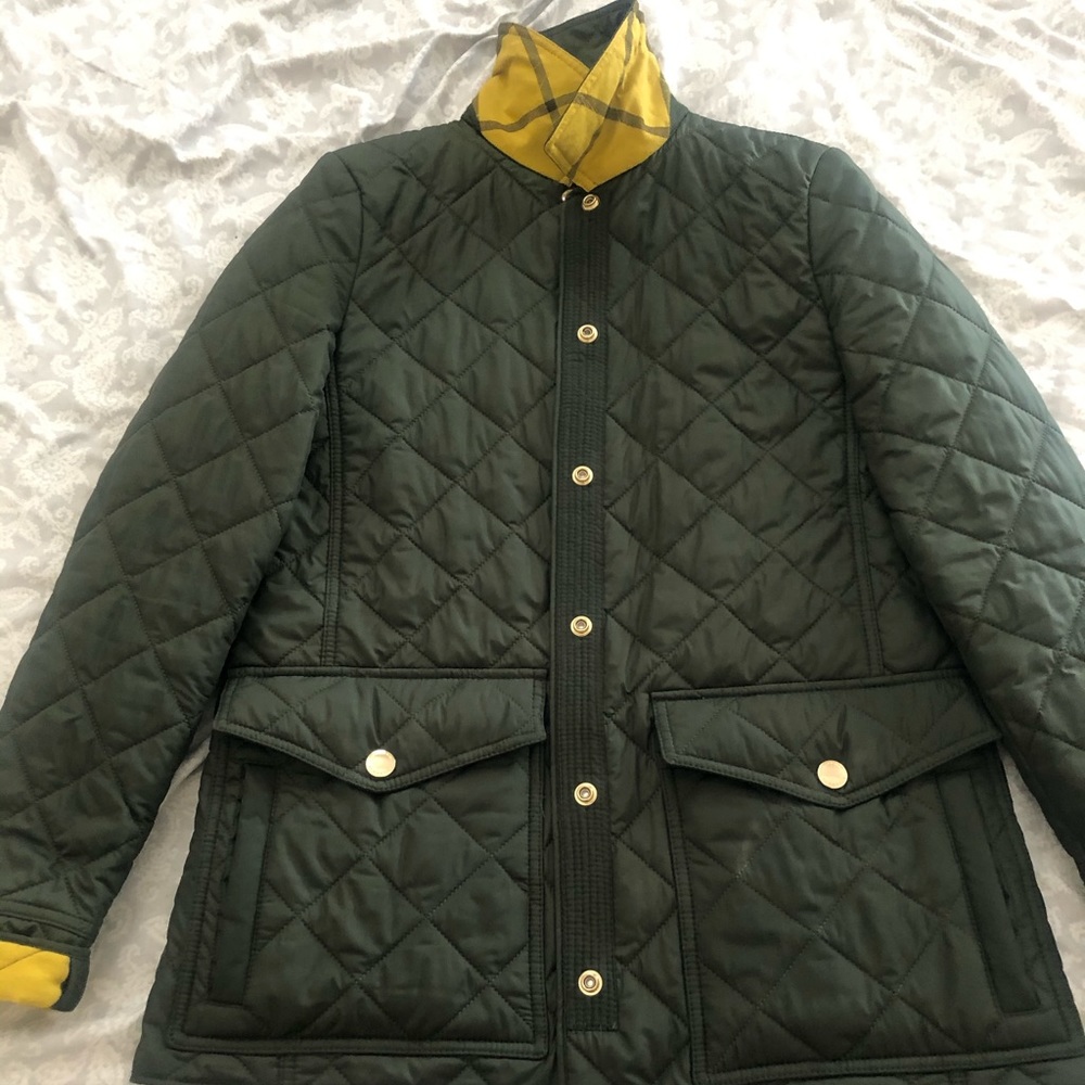 Burberry quilted jacket